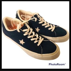 Converse One Star Canvas Blue/White Polka Dot Peach Unisex S160621C
